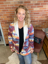 Load image into Gallery viewer, Yellowstone Rust Aztec Jacket
