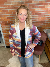 Load image into Gallery viewer, Yellowstone Rust Aztec Jacket