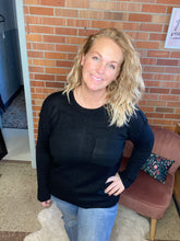Load image into Gallery viewer, Pick Me Black Sweater