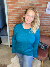 Load image into Gallery viewer, Pick Me Teal Sweater
