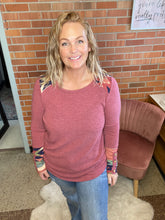 Load image into Gallery viewer, Down the River Aztec Top