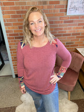 Load image into Gallery viewer, Down the River Aztec Top