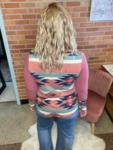 Load image into Gallery viewer, Down the River Aztec Top