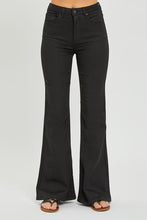 Load image into Gallery viewer, Risen Brand Black Flare Jeans