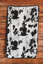 Load image into Gallery viewer, Stompin Boots Cowprint Blanket