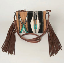 Load image into Gallery viewer, Dylan Aztec Purse with Fringe
