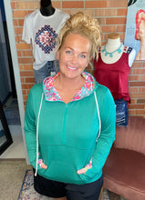 Load image into Gallery viewer, Pretty Girl Kelly Green Hoodie