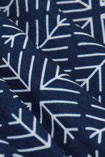 Load image into Gallery viewer, Blue Patchwork Dress with Ruffles - Ella’s Arrow