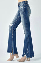 Load image into Gallery viewer, Risen Brand Dark Wash Flare Jeans - Ella’s Arrow