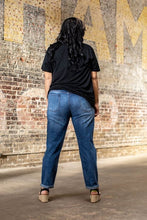 Load image into Gallery viewer, L&B Distressed Boyfriend Jeans - Ella’s Arrow