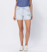 Load image into Gallery viewer, Judy Blue Aztec Pocket Jean Shorts