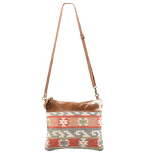 Load image into Gallery viewer, Hannah Leather and Canvas Bag - Ella’s Arrow
