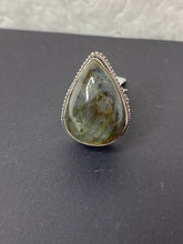 Load image into Gallery viewer, Labradorite Teardrop Ring - Ella’s Arrow