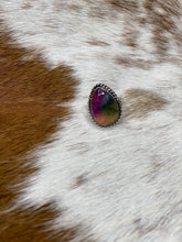 Load image into Gallery viewer, Teardrop Rainbow Tie Dye Ring - Ella’s Arrow