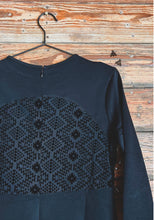 Load image into Gallery viewer, Old Flame Aztec Black Dress - Ella’s Arrow