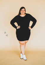 Load image into Gallery viewer, Old Flame Aztec Black Dress - Ella’s Arrow