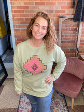 Load image into Gallery viewer, Western Point Sage Sweatshirt - Ella’s Arrow