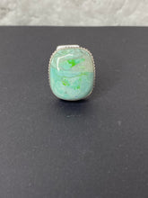 Load image into Gallery viewer, Amazonite Square Ring - Ella’s Arrow