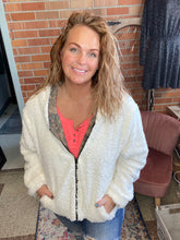 Load image into Gallery viewer, Search Me Camo Sherpa Reversable Jacket