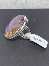 Load image into Gallery viewer, Charoite Oval Ring - Ella’s Arrow