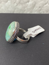 Load image into Gallery viewer, Amazonite Square Ring - Ella’s Arrow