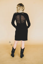 Load image into Gallery viewer, Old Flame Aztec Black Dress - Ella’s Arrow