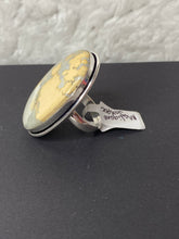 Load image into Gallery viewer, Maligano Jasper Large Oval Ring - Ella’s Arrow