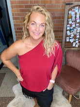 Load image into Gallery viewer, Forever and Ever Red Top - Ella’s Arrow