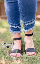 Load image into Gallery viewer, Crazy Train Mid Wash Distressed Skinny Jeans - Ella’s Arrow