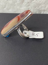 Load image into Gallery viewer, Mookaite Jasper Extra Long Teardrop Ring - Ella’s Arrow