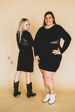 Load image into Gallery viewer, Old Flame Aztec Black Dress - Ella’s Arrow