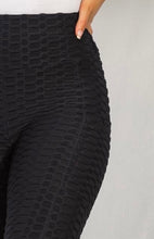 Load image into Gallery viewer, Work It Black Leggings