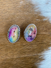 Load image into Gallery viewer, Long Oval Rainbow Ring - Ella’s Arrow