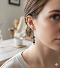Load image into Gallery viewer, Belle Wire Wrapped Earrings

