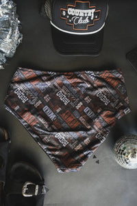 Retro Western Reversible Swimsuit Bottoms
