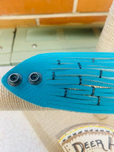 Load image into Gallery viewer, Turquoise Genuine Leather Shredded Cuffs
