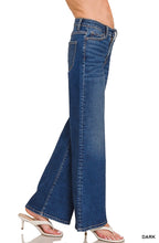 Load image into Gallery viewer, Zenana Dark Wash Wide Leg Jeans
