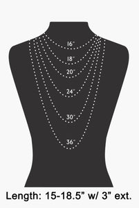 Layered Gold Charm Necklace Set