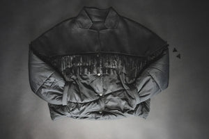 Y'all Fly Black Puffer Jacket