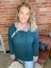 Load image into Gallery viewer, Unbroken Hunter Green Hoodie
