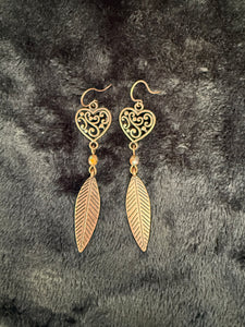 Isabella Heart Earrings