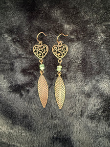 Isabella Heart Earrings