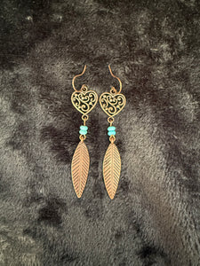 Isabella Heart Earrings