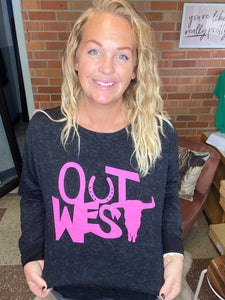 Out West Mineral Wash Top