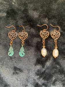 Isabella Heart Earrings
