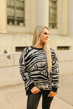 Load image into Gallery viewer, Wild West Oversized Sweater
