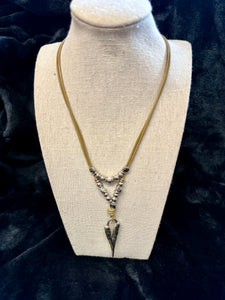 Rosalie Weeping Heart Necklace