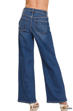 Load image into Gallery viewer, Zenana Dark Wash Wide Leg Jeans
