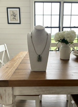 Load image into Gallery viewer, Clair Genuine Leather Stone Necklace
