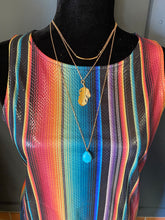 Load image into Gallery viewer, Layered Boho Necklace with Gold Chain
